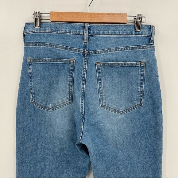 Everlane High Rise Skinny Ankle Jeans Light Wash Size 30 - Picture 6 of 8